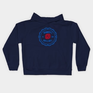 Grandpa's Bar and Grill Kids Hoodie